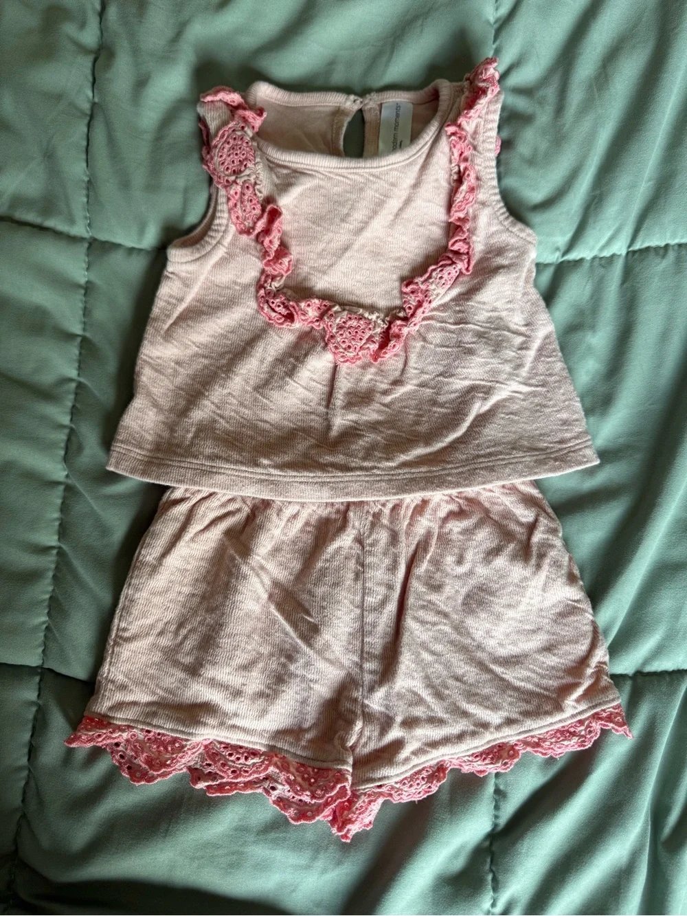 Light Weight Knit Tank Top Set